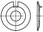 Sluitring DIN 432-A4 31,0 mm roestvast staal