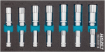 Dopsleutelset dubbel zeskant 3/8" SW 9-22 mm 14 st. Hazet 163-259/14