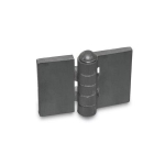 Hinge made of steel profile GN 1366-ST-120-60-A-BL