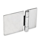 Sheet metal hinge GN 136-NI-100-50-A stainless steel