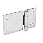 Sheet metal hinge GN 136-NI-100-50-C stainless steel