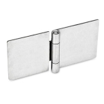 Blechscharnier GN 136-NI-120-60-A Edelstahl