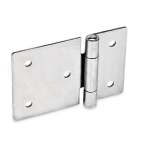 Sheet metal hinge GN 136-NI-120-60-B stainless steel