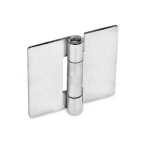 Sheet metal hinge GN 136-NI-30-30-A stainless steel