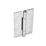 Blechscharnier GN 136-NI-40-60-B Edelstahl
