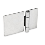 Sheet metal hinge GN 136-NI-45-30-A stainless steel