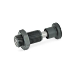 Federbolzen mit Kontermutter GN 313-5-AK-2-ST