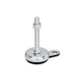 Stelvoet met montagebeugel GN 32-60-M12-60-A1-SK