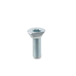Spiral clamping screw GN 418.2-9-M4-8-R with right-hand thread