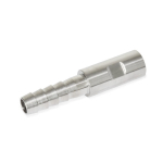 Slangadapter GN 480.7-D10-M5-4 roestvast staal