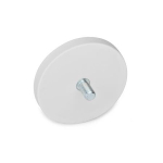 Haltemagnet GN 51.3-ND-22-M4-WS Scheibenform mit Gewindezapfen