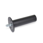 Cilindergreep met handbescherming GN 539.2-30-M10-20-A