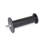 Cilindergreep met handbescherming GN 539.2-30-M8-20-B