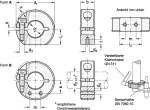 Slotted adjusting ring GN 7062.1-60-B35-NI-A stainless steel