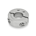 Set collar split GN 7072.1-55-B30-NI-B stainless steel