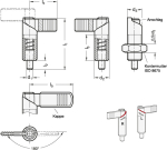 bolt GN stainless steel