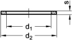 Afdichtring DIN 7603-AL-14-18-A Aluminium