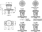 Mini-grid with flange GN stainless steel