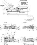 Verschluß-Spanner GN 852.3-1700-T6