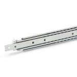 Pair of telescopic rails GN 1426-600-B-2-ZB Full-extension runner on both sides
