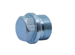 Screw plug similar to DIN 910 G 3/4" A-PM with solenoid galvanised