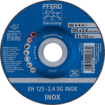 Snijschijf EH 125-2.4 SG Inox Pferd