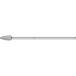 Carbide burr RBF 1225/6 TOUGH SL150 Ø 12 mm x L 25 mm Shank Ø 6 mm Round arch shape, horse