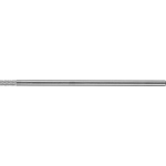 Carbide burr ZYA 0616/6 Z3 PLUS SL150 Ø 6 mm x L 16 mm Shank Ø 6 mm without face serration, horse