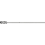 Carbide burr WRC 1225/6 STEEL SL150 Ø 12 mm x L 25 mm Shank Ø 6 mm Round roller mould, horse