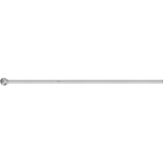 Carbide burr KUD 1210/6 STEEL SL150 Ø 12 mm x L 10 mm Shank Ø 6 mm Spherical shape, horse
