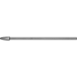 Carbide burr RBF 1020/6 Z3 PLUS SL150 Ø 10 mm x L 20 mm Shank Ø 6 mm Round arch shape, horse