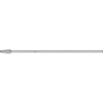 Carbide burr KEL 1020/6 STEEL SL150 Ø 10 mm x L 20 mm Shank Ø 6 mm Round cone shape, horse