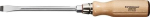 Schraubendreher Schlitz, 6kt Ansatz 9,0x150 mm, Holzheft Promat 827005