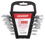 Dubbele steeksleutelset, kort SW6-17 mm 6-delig Gedore ROOD R05125006