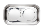 Stainless steel magnetic bowl 2xmagnet 240x140 mm Gedore RED R19102000