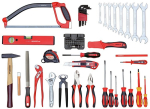 Gereedschapsset BASIS los 72-delig Gedore ROOD R21000072