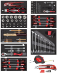 Gereedschapsset 8xCT-modules 119-delig Gedore ROOD R21010001