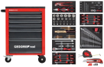 Gereedschapsset i.Wks. trolley MECHANIC rood 119 stuks Gedore ROOD R21560001
