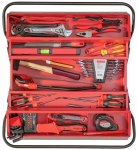 Gereedschapsset BASIS in een doos 72 stuks Gedore ROOD R21600072
