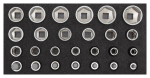 Socket spanner set 1/2 2/6 CT module 26-piece Gedore RED R22150009