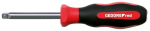 Square plug-in handle 1/4" L=62 mm 2K handle Gedore RED R38950001