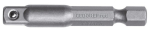 Drive adapter 1/4" 4kt x 1/4" 6kt L=50 mm Gedore RED R47110009