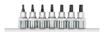 Screwdriver inserts 1/2" +strip 7-piece Gedore RED R62458107
