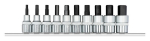 Screwdriver inserts 1/2" +strip 10-piece Gedore RED R62558010