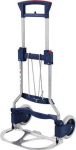 Transport trolley, foldable H=1030 mm Bucket-LxW 250x490 mm Tubular steel aluminium, up to 125 kg