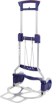 Transport trolley, foldable H=1130 mm Bucket-LxW 410x490 mm Tubular steel aluminium, up to 125 kg