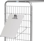 Schrijfplank plaatstaal voor orderverzameltrolley 28 serie 335x352 mm, Fetra 28ST3