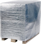 Pallethoes thermofolie zilver L1250xB850xH980mm o.Reißverschluss