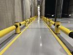 End post for traffic barrier H 500 mm