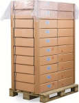 Palletafdekvellen PE zwart B1500xL1800xS30mm 200 vellen p.rl.